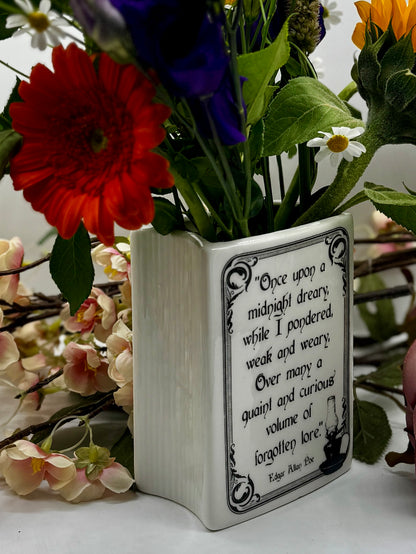 Book Vase: The Raven – Edgar Allan Poe