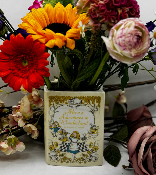 Book Vase: Alice’s Adventures in Wonderland