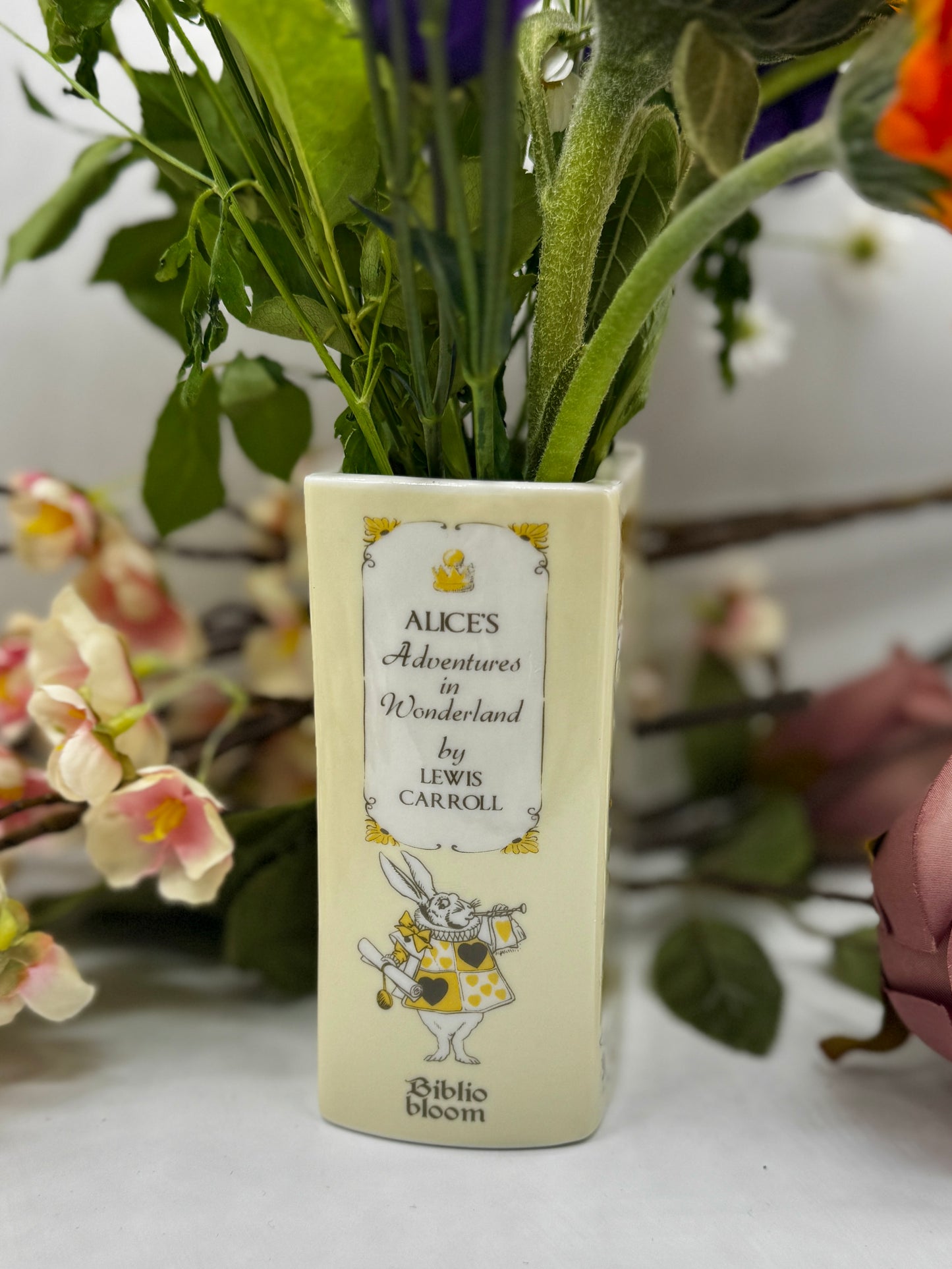 Book Vase: Alice’s Adventures in Wonderland