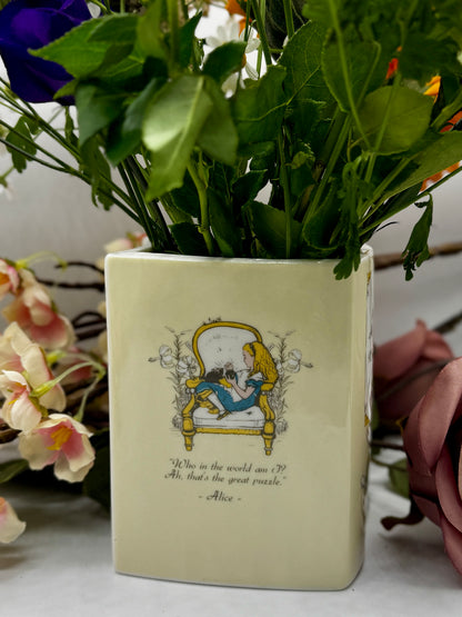 Book Vase: Alice’s Adventures in Wonderland