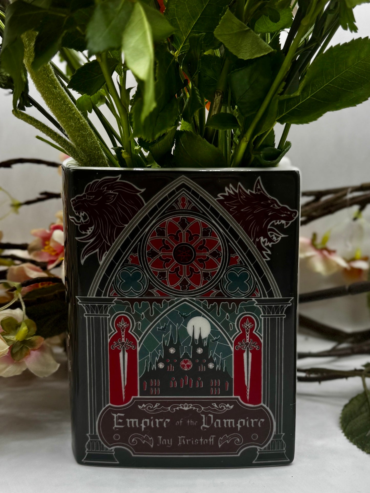 Book Vase: Empire of the Vampire