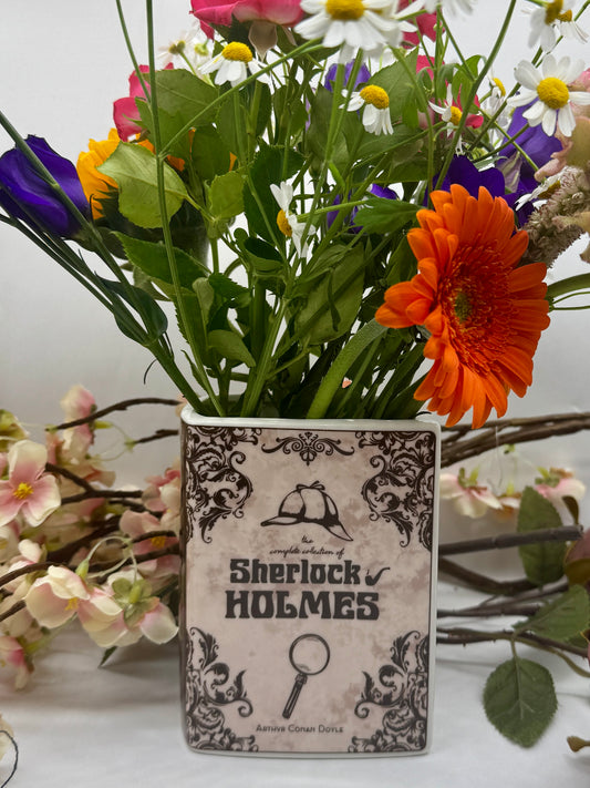Book Vase: Sherlock Holmes Book Vase