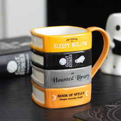 Book Stack Mug: Haunted Library