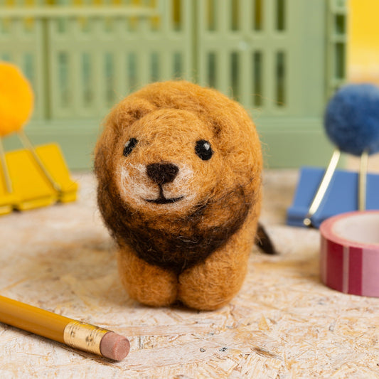 Lion Needle Felting Kit for Beginners