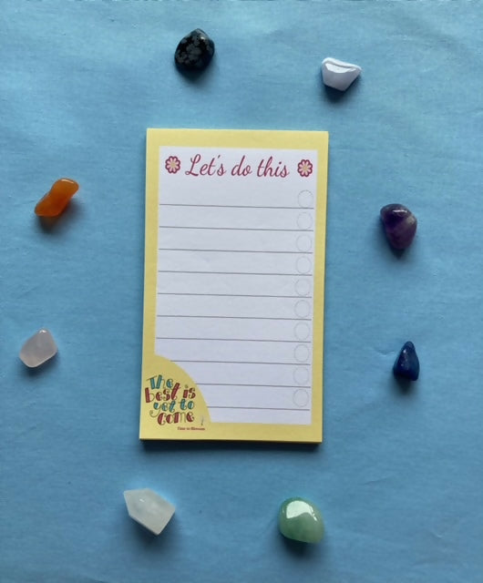 to do list yellow
