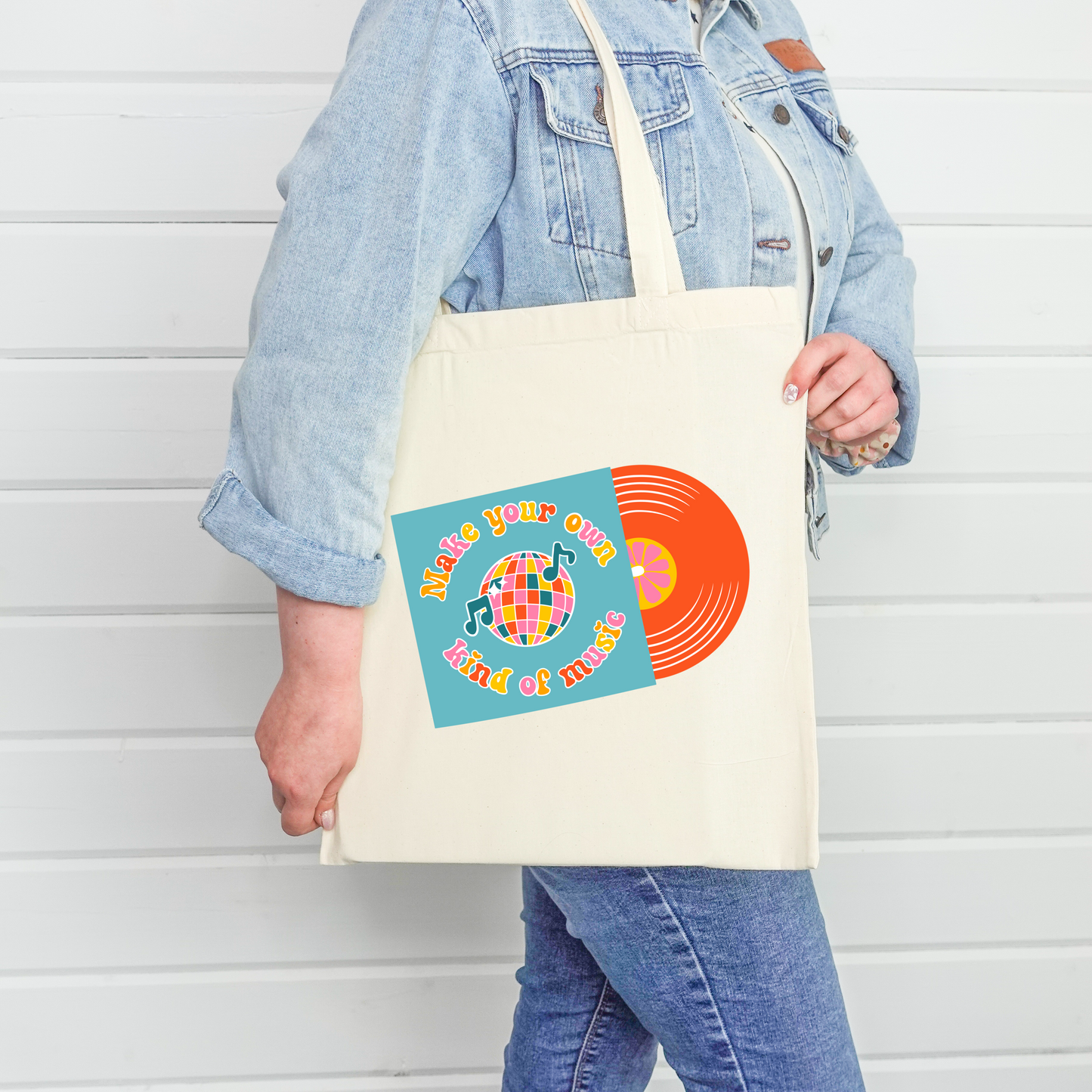 Make Your Own Kind of Music Tote Bag