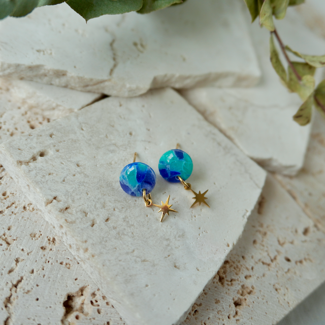 Precious Mini Charm Stud (Star)