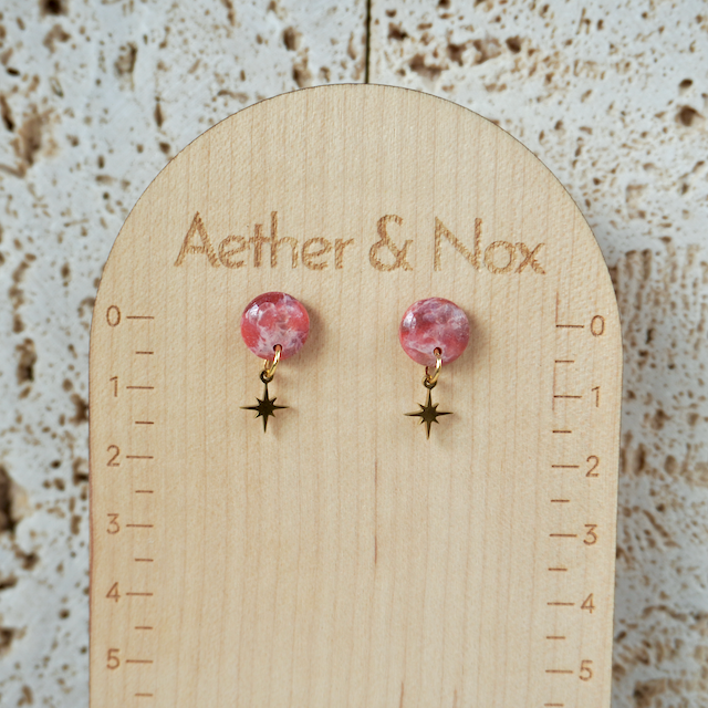 Precious Mini Charm Stud (Star)