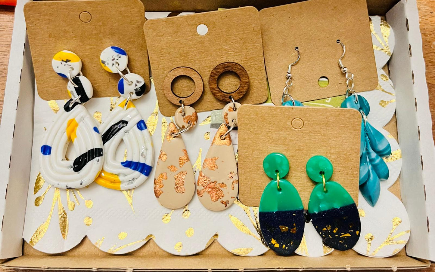 POLYMER CLAY EARRING WORKSHOP - Saturday, 14th June