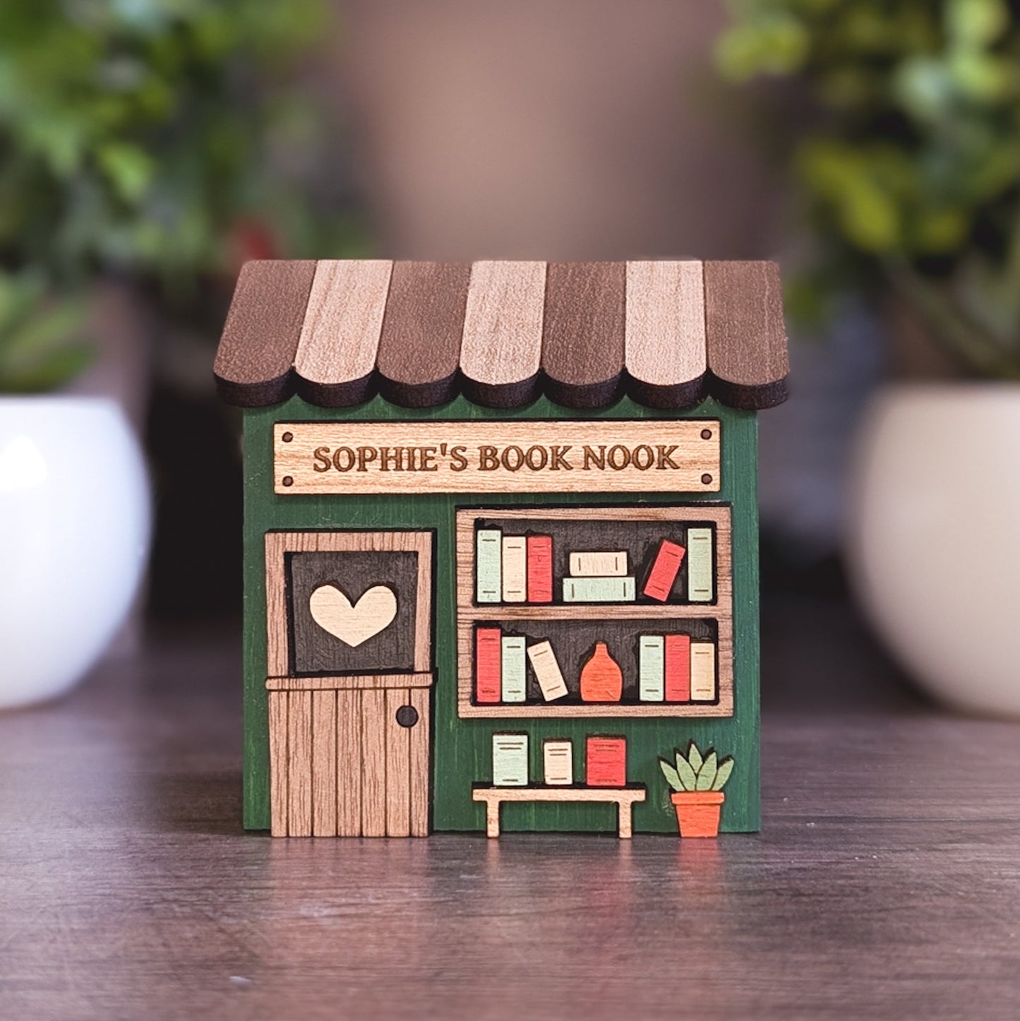 Personalised bookshop Green