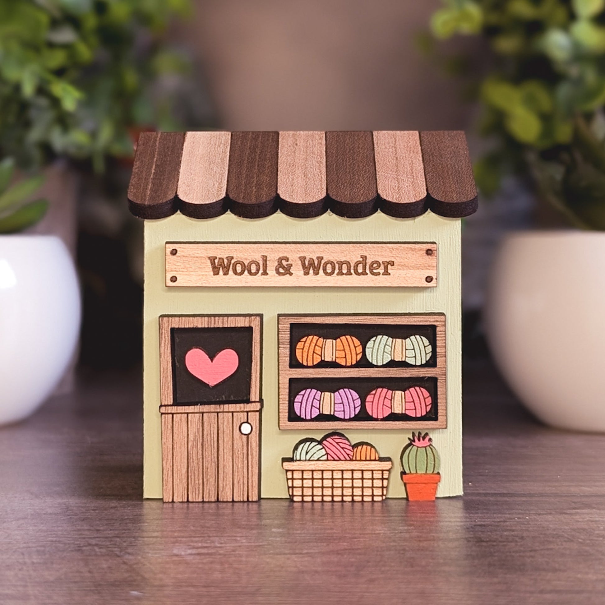 Personalised yarn shop Green