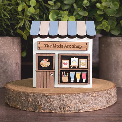 Personalised Art Shop Blue