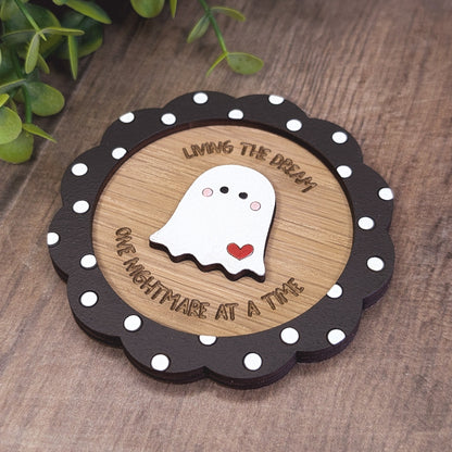 Living the dream ghost magnet