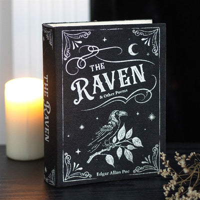 Secret Storage Book Box - The Raven