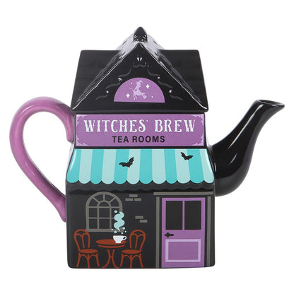 Witches’ Brew Tea Rooms Ceramic Teapot | Halloween Teapot | 1000ml