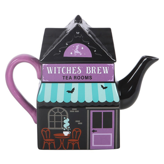 Witches’ Brew Tea Rooms Ceramic Teapot | Halloween Teapot | 1000ml