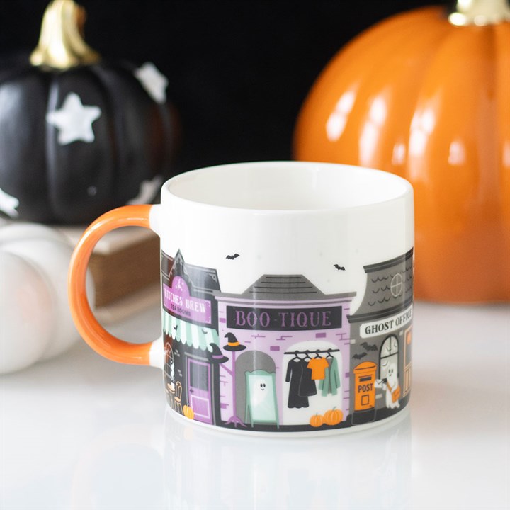 The Haunted Village Mug Collection Spooky Street Mug