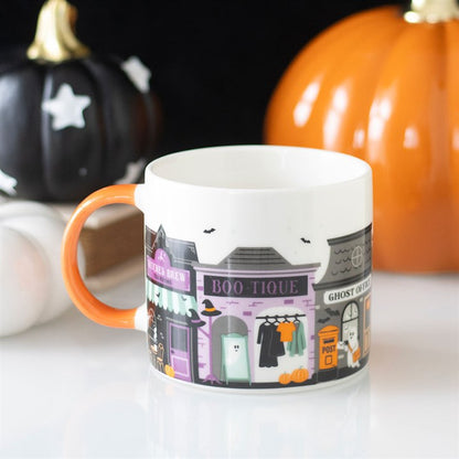 The Haunted Village Mug Collection Spooky Street Mug