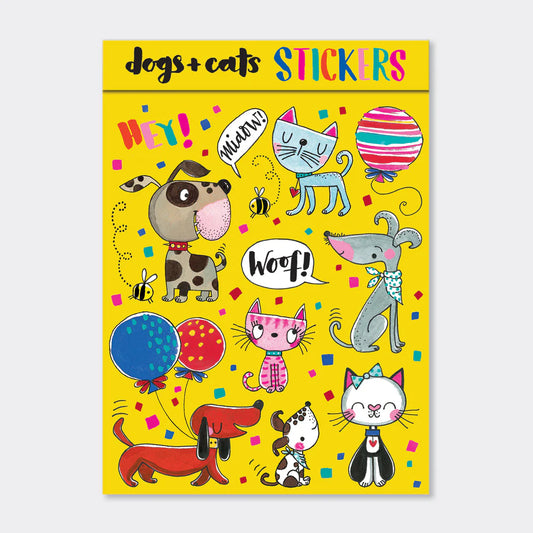 Cats & Dogs Sticker Book