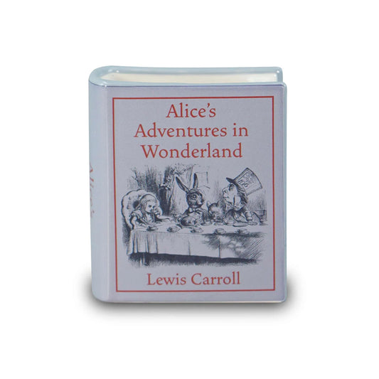 Book Vase: Alice in Wonderland (grey)