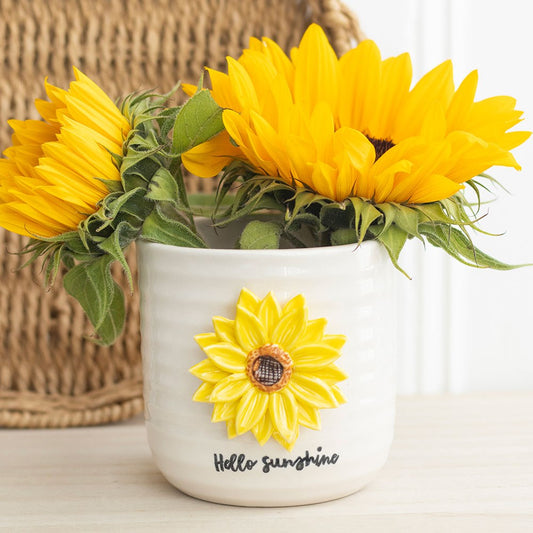 Plant pot Sunflower