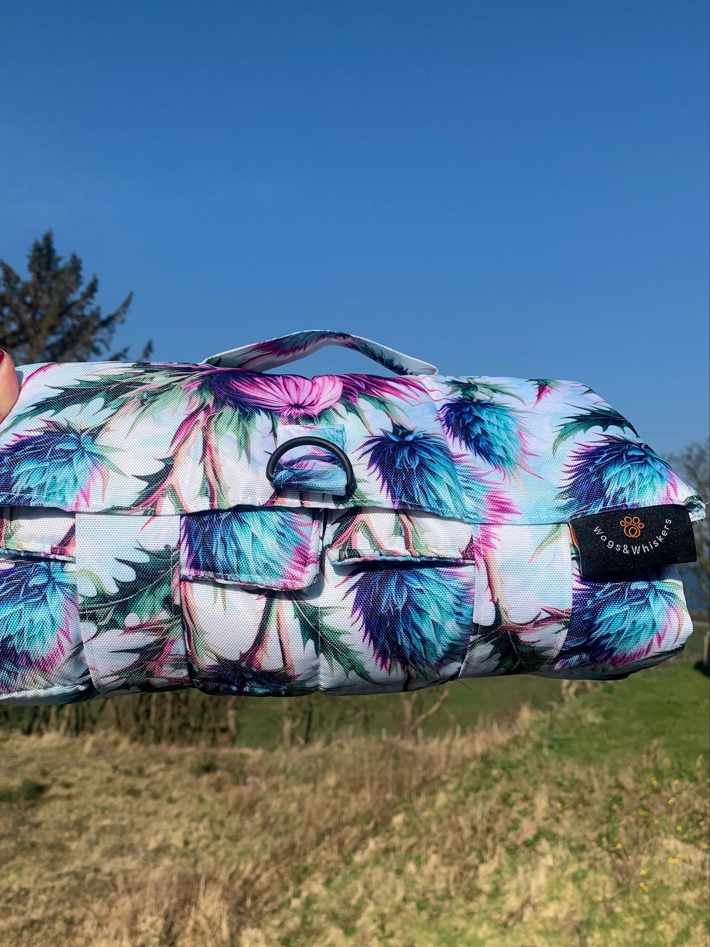 Pet Travel and Settle Mat - Bonnie Thistle