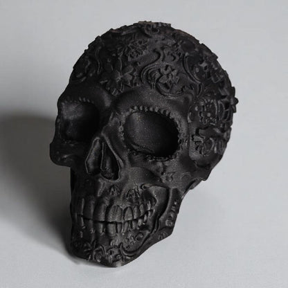 Mexican Ornament Skull – Intricate Day of the Dead Inspired Decoration | Gothic & Halloween Home Decor