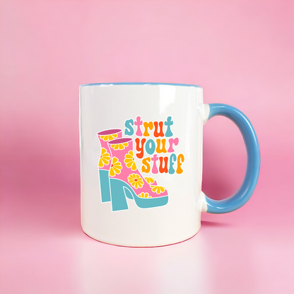 Strut Your Stuff Ceramic Mug