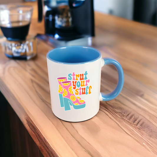 Strut Your Stuff Ceramic Mug