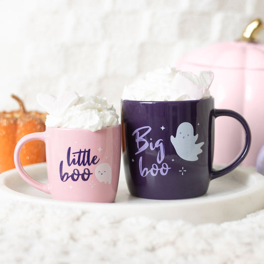 Big Boo & Little Boo Halloween Mug Set