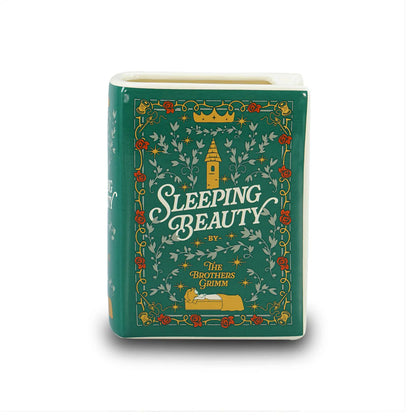 Book Vase: Sleeping Beauty Ceramic Book Vase