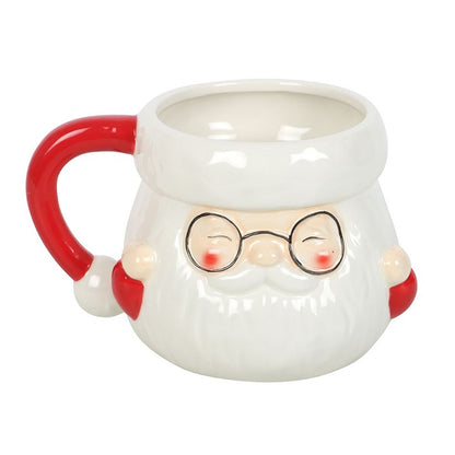 Santa Claus Shaped Ceramic Christmas Mug – 500ml