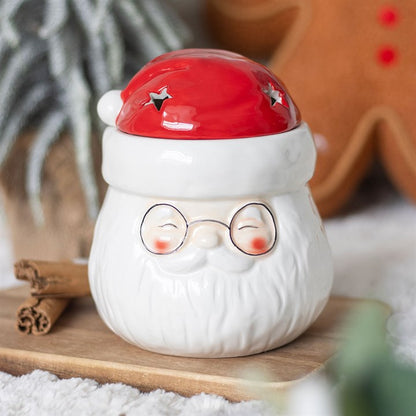 Santa Claus Ceramic Oil Burner & Wax Warmer – 14cm