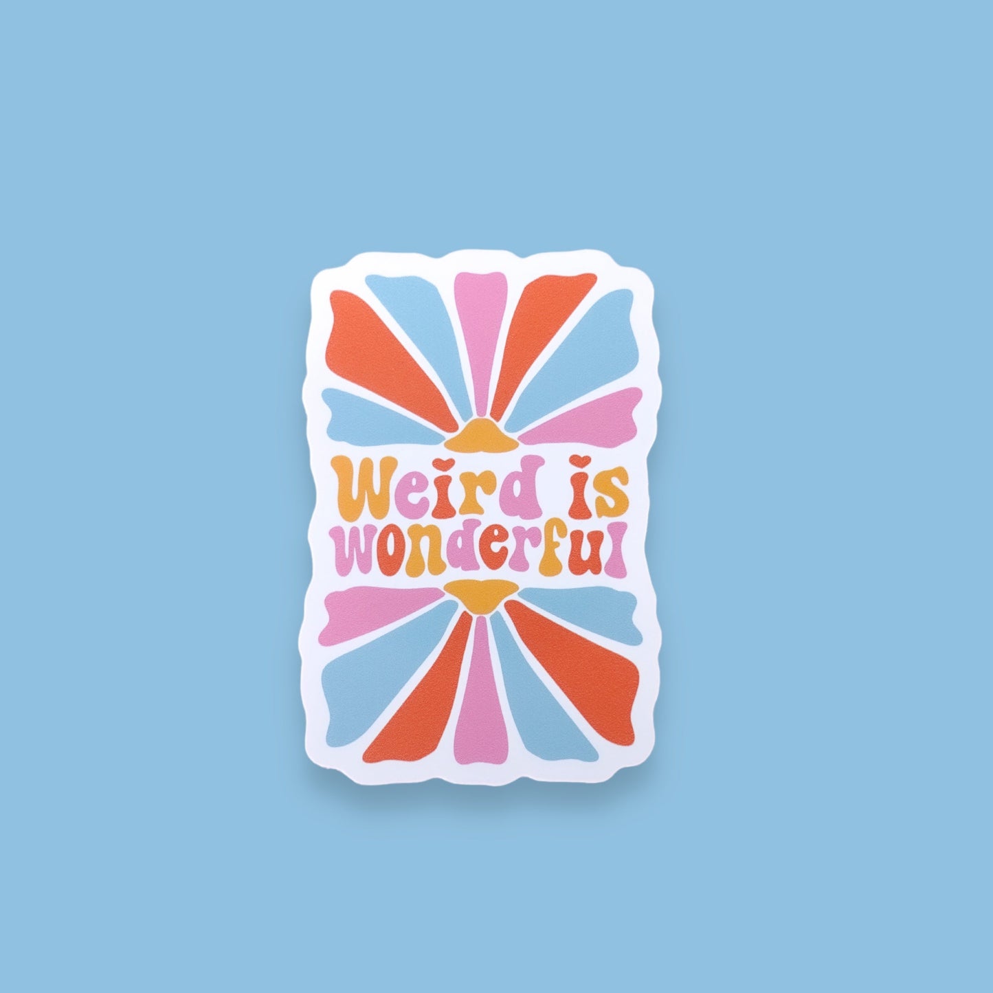 Weird is Wonderful Sticker
