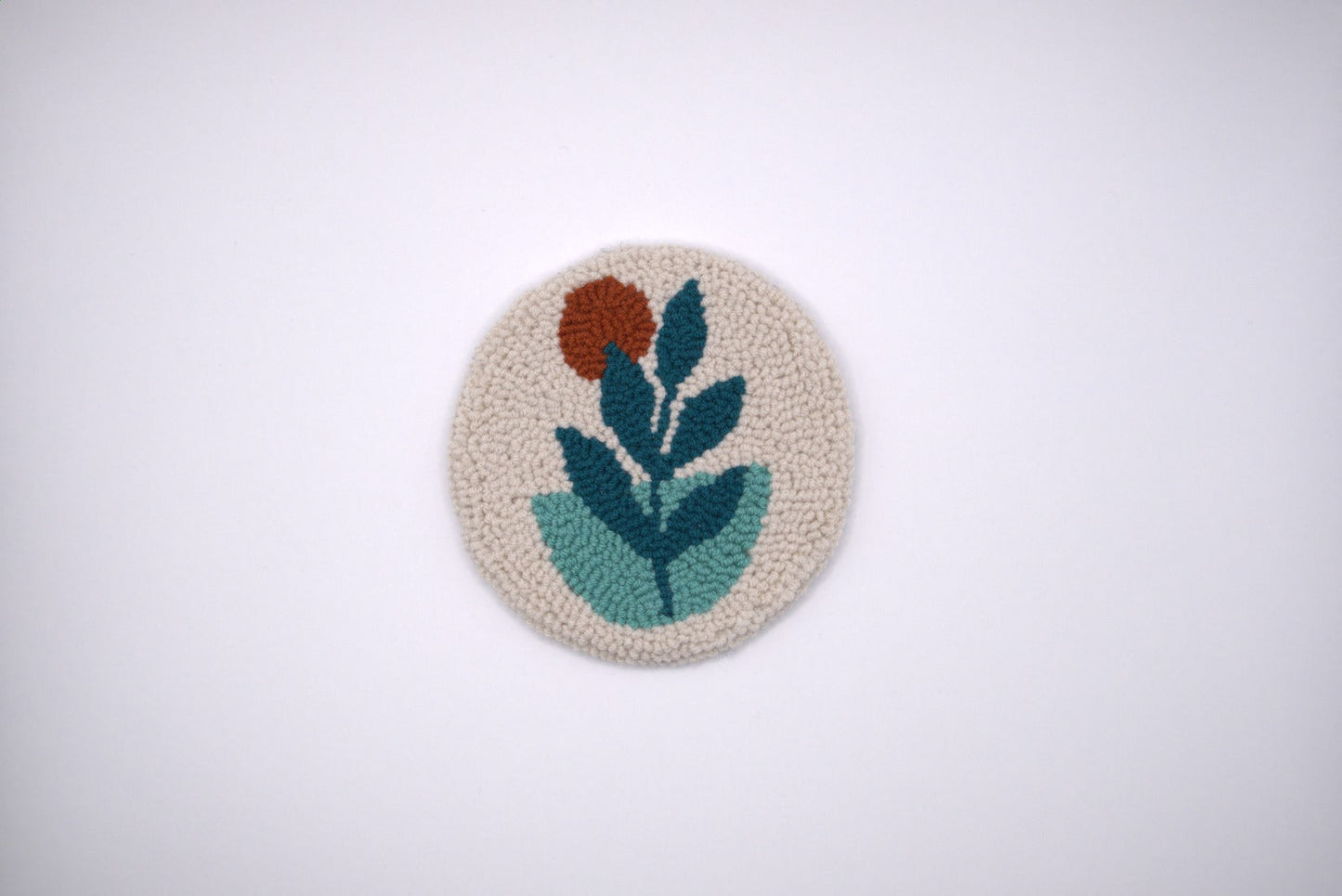 Boho Punch Needle Coasters