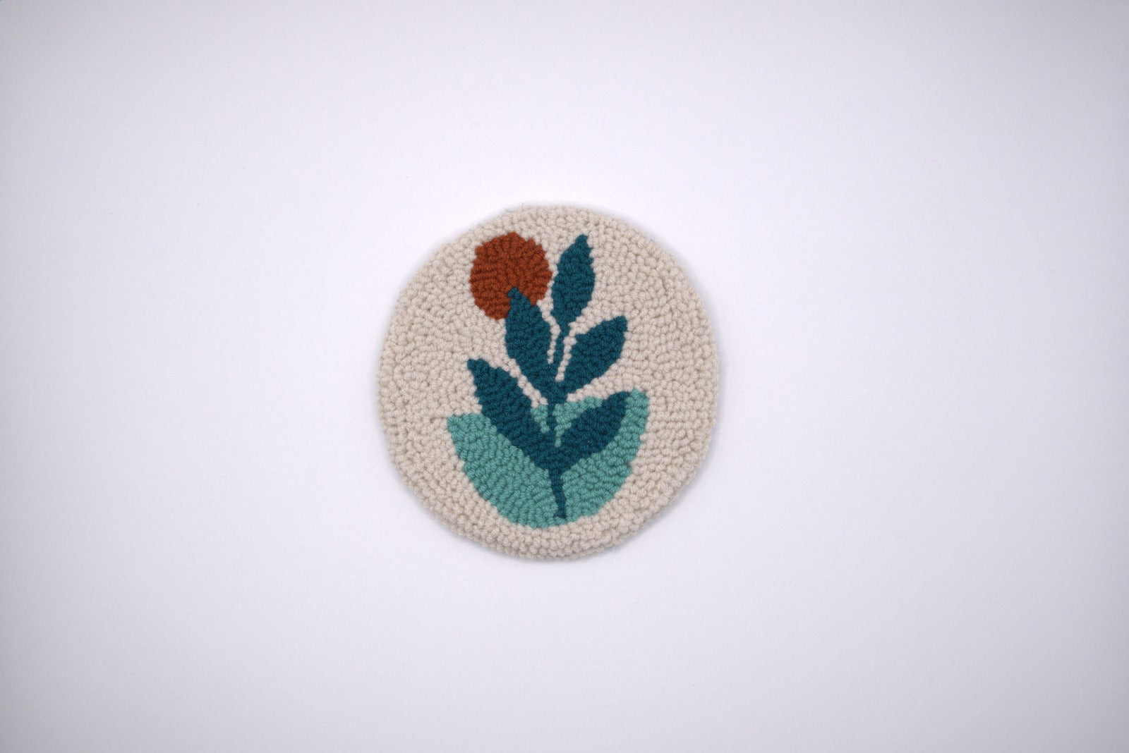 Boho Punch Needle Coasters