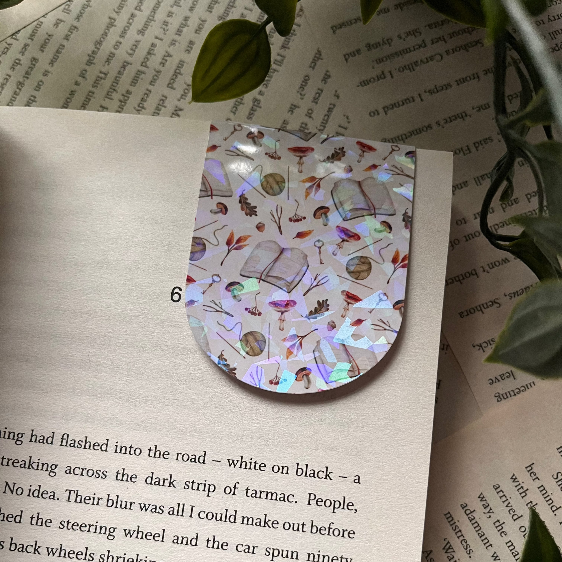 Whimsical Reads Magnetic Bookmark