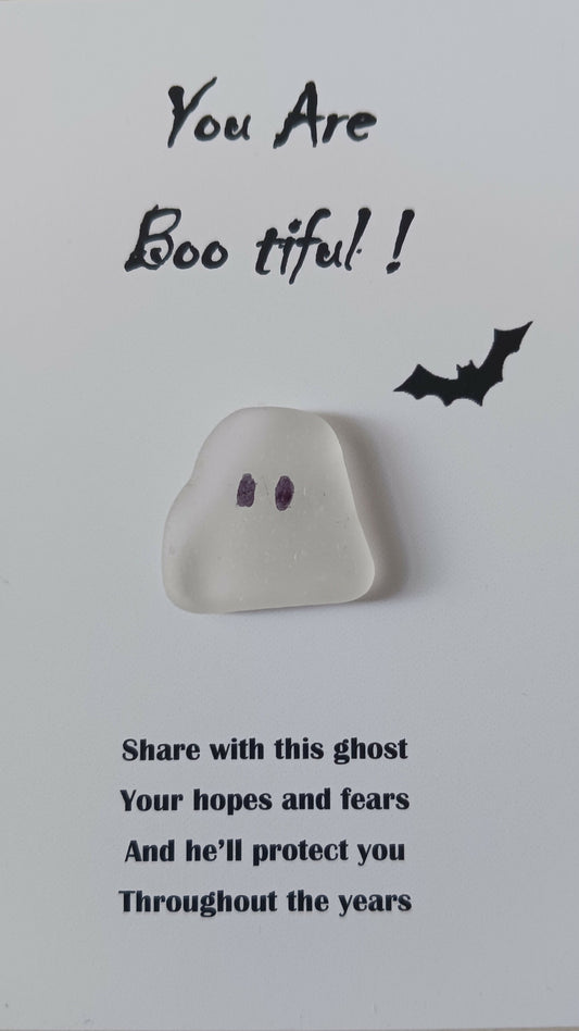 Sea Glass Ghost Pocket Hug