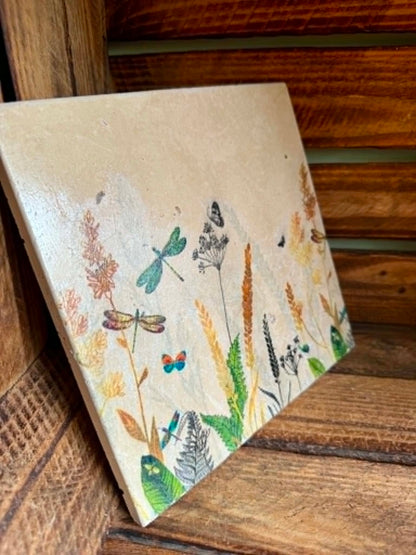 Handmade Stone placemat/ Trivet/ Worktop saver/ Natural stone placemats