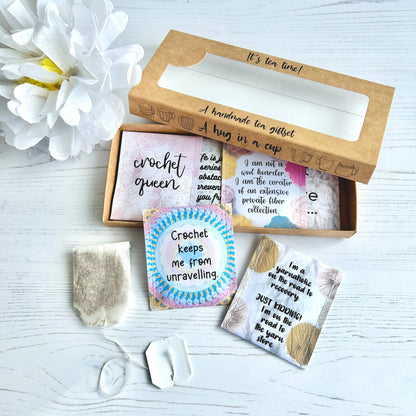 Crochet Gift Set: English Breakfast Tea