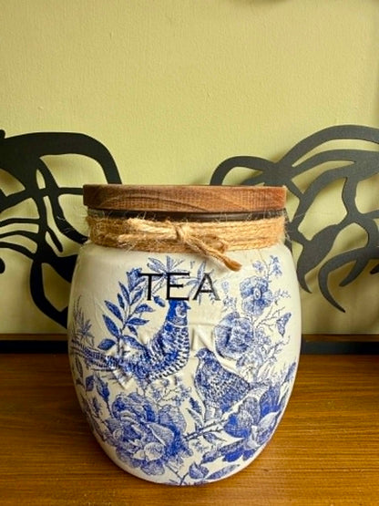 Tea, coffee and sugar canisters | kilner jars | Tea | Coffee | Sugar | Storage Jars | kitchen set