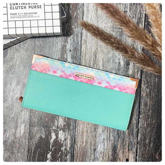 "Ariel" Mermaid Continental Fab-Purse