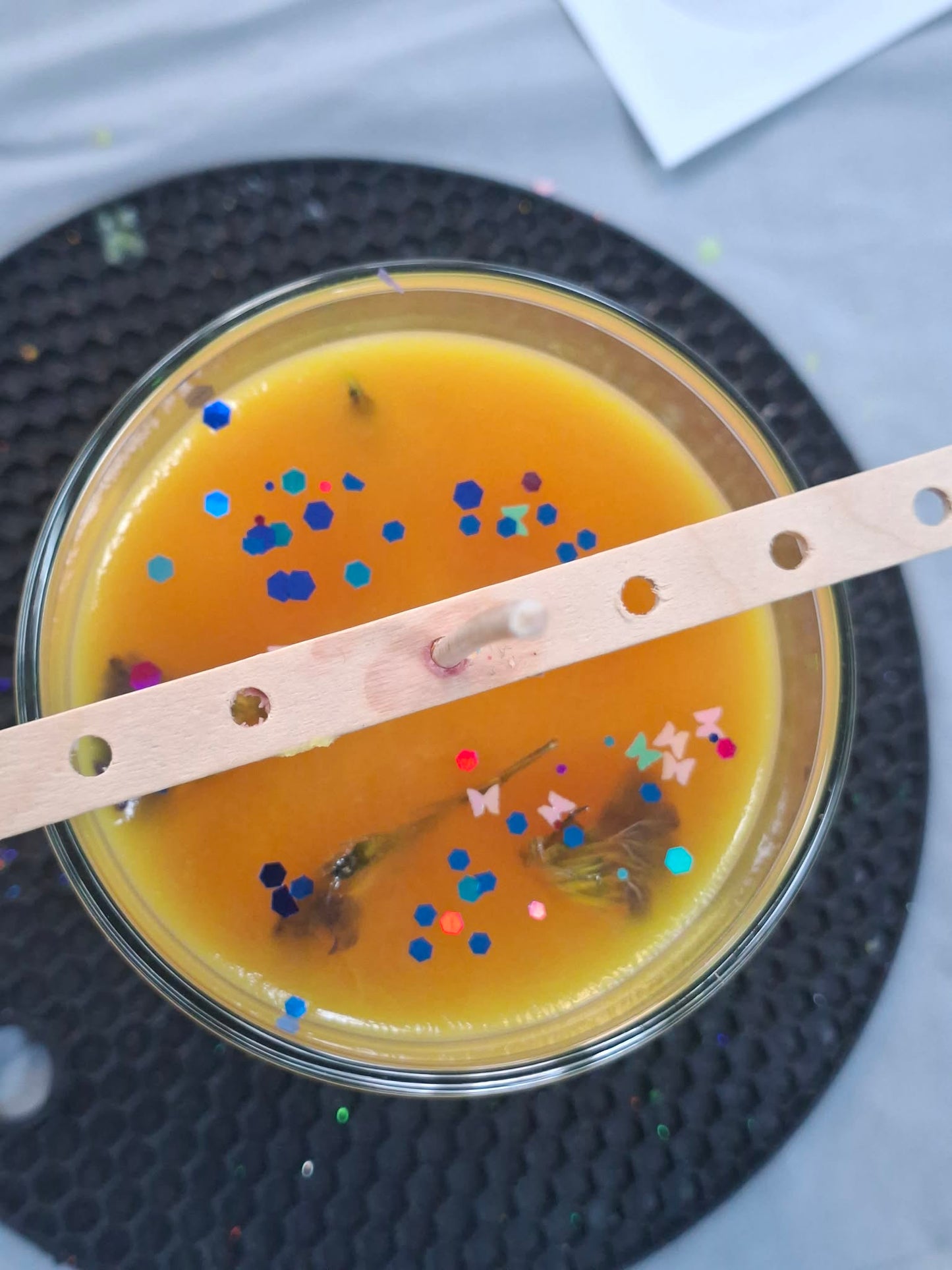 Autumn Glitter Candle Making Workshop Saturday 19th September