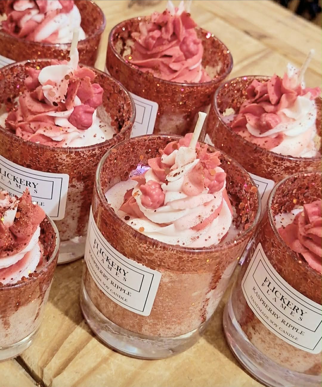 Christmas Frosted Top Candle Making Workshop Saturday 21st November