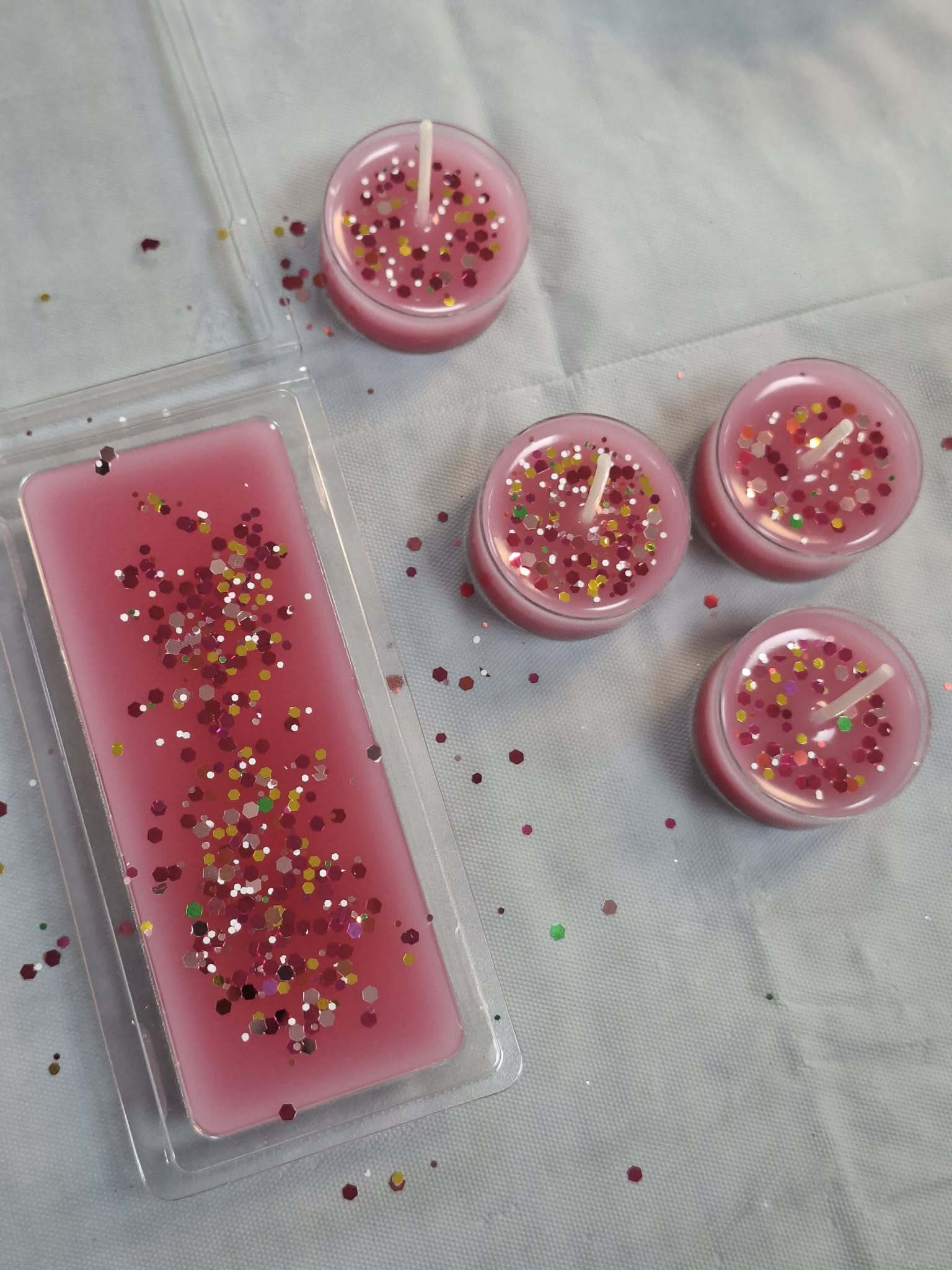 Autumn Glitter Candle Making Workshop Saturday 19th September