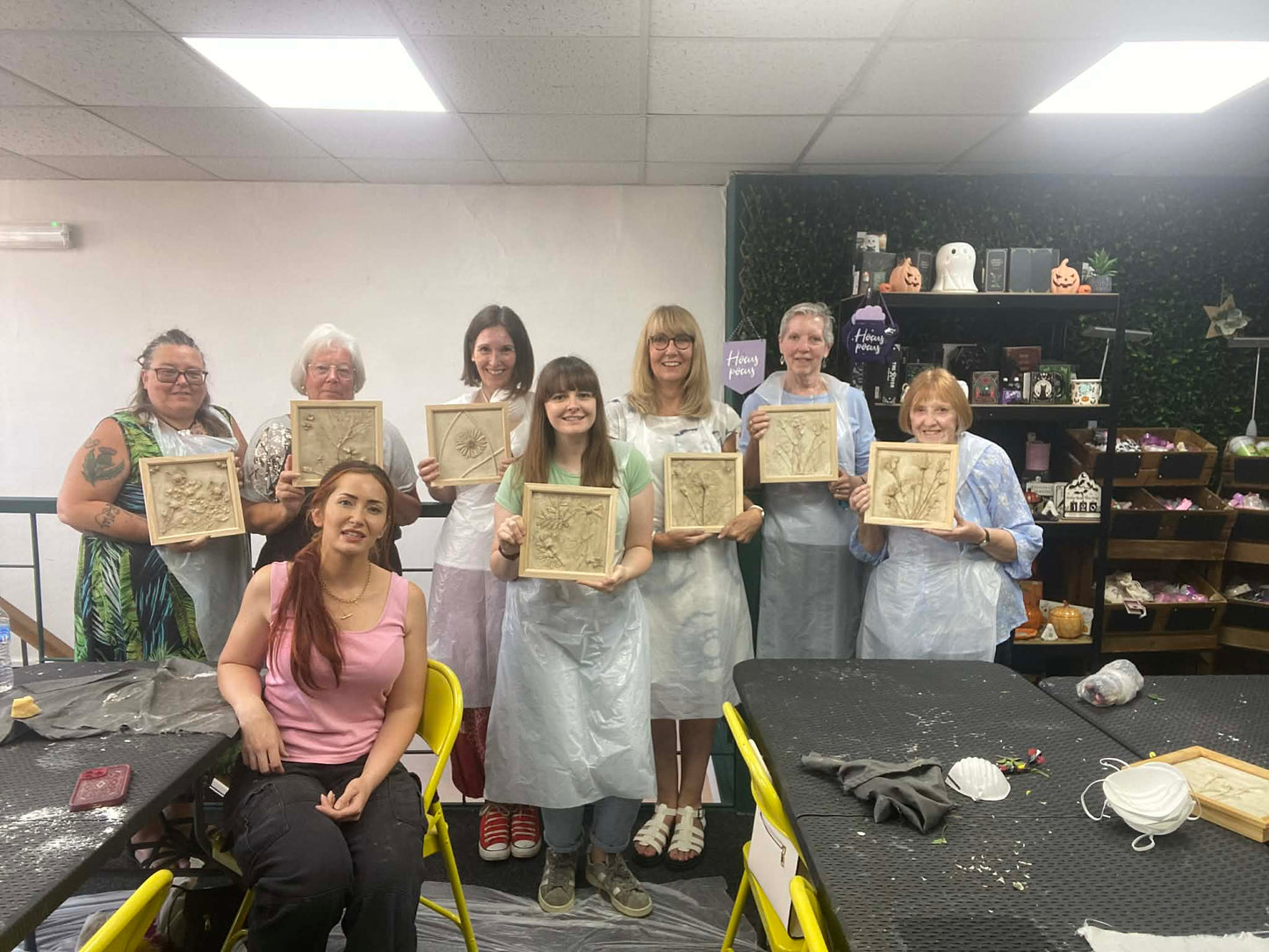 Plaster Casting Botanical Workshop Saturday 25th July
