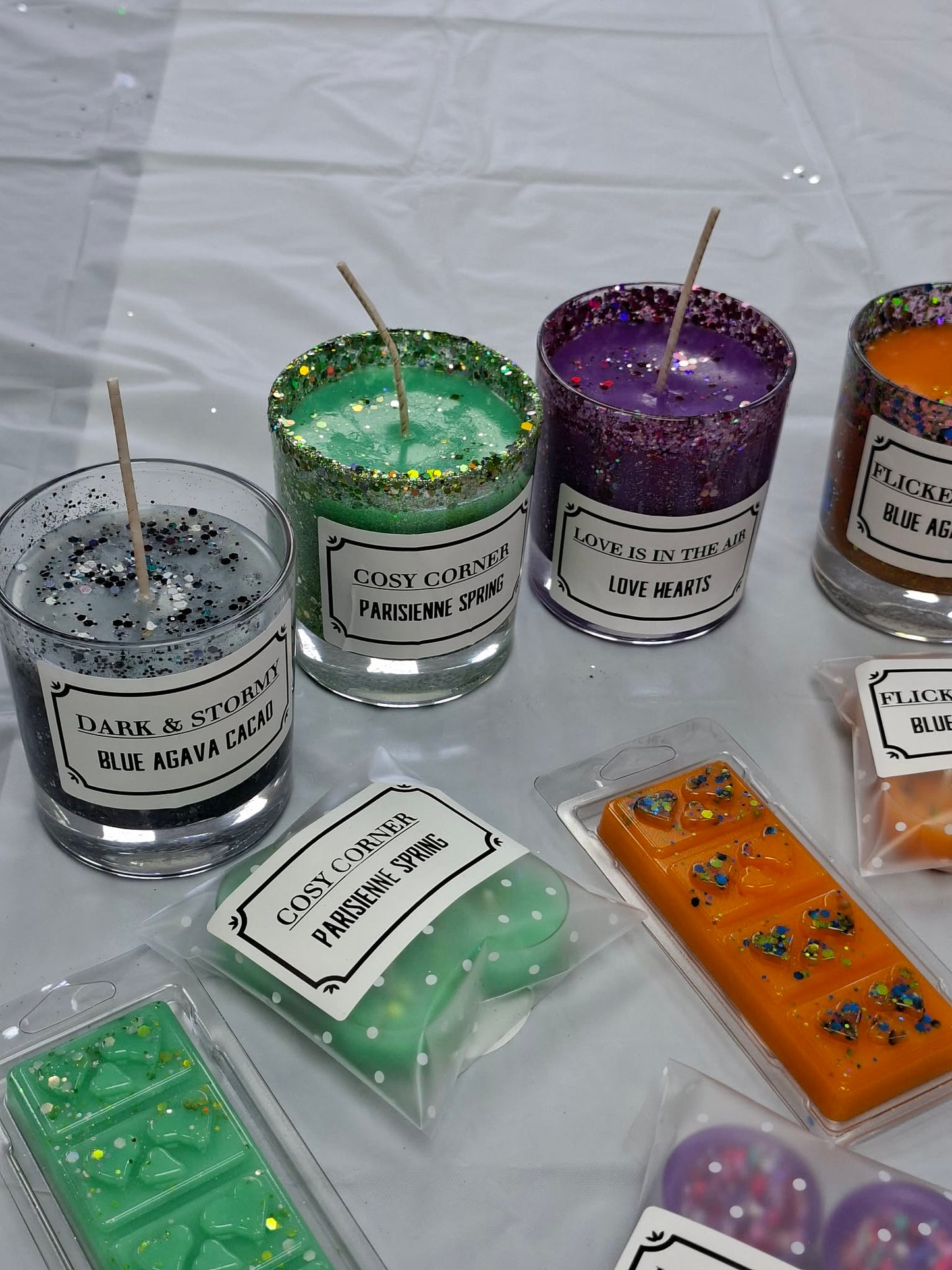 Autumn Glitter Candle Making Workshop Saturday 19th September