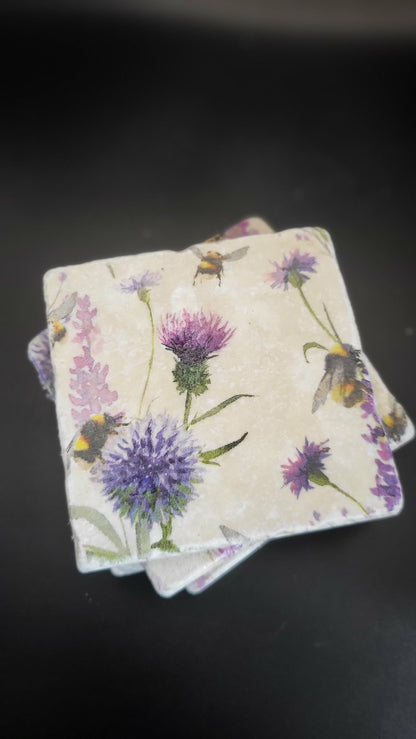 Handmade Stone placemat/ Trivet/ Worktop saver/ Natural stone placemats