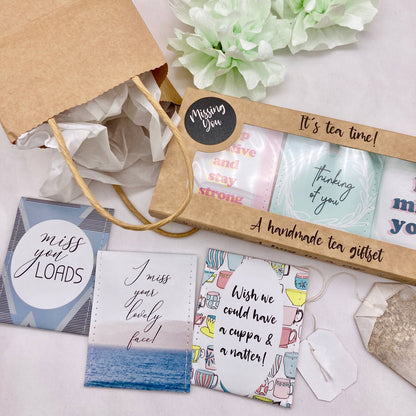 I Miss You Gift Tea Set: English Breakfast Tea