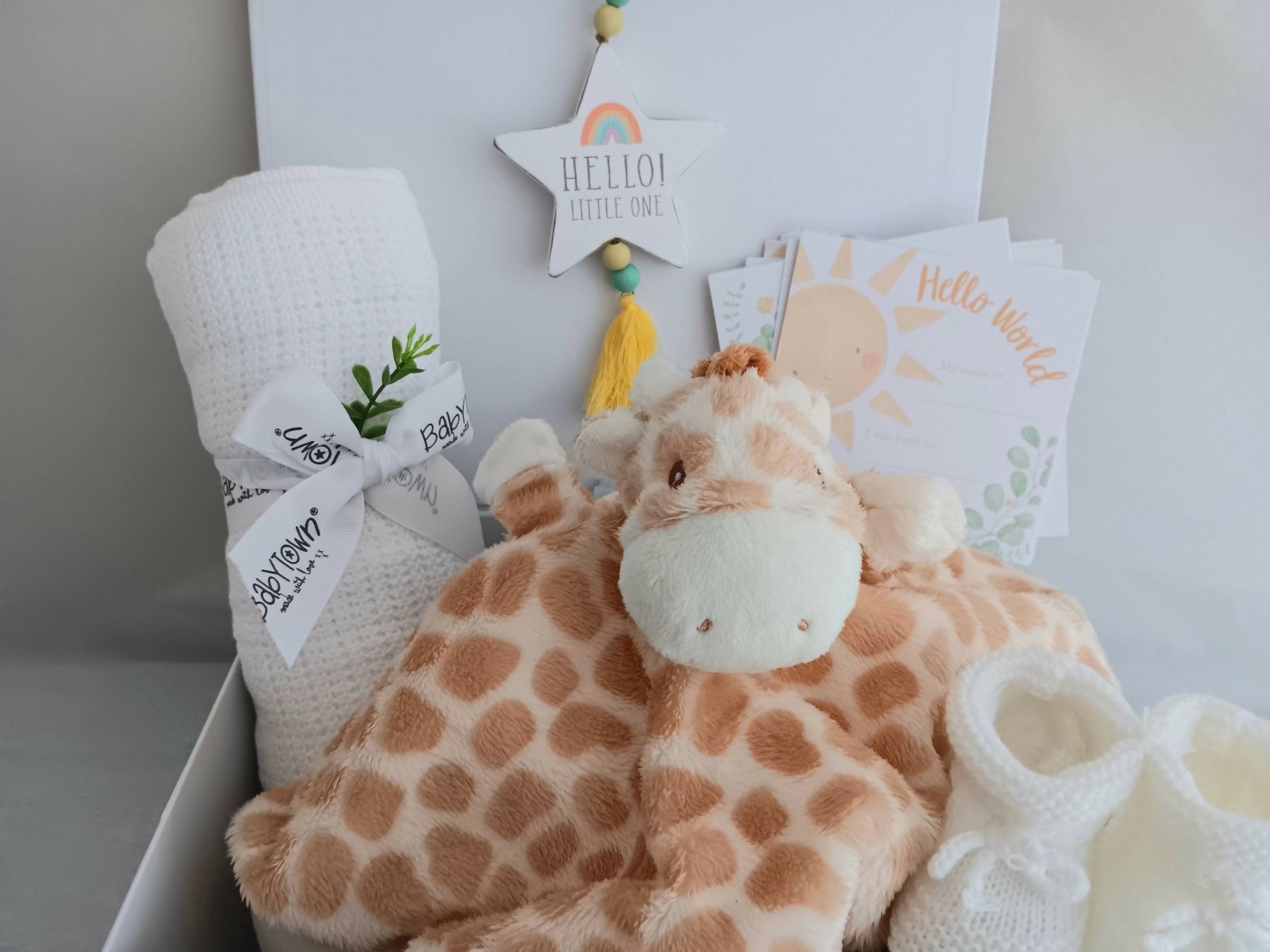 Baby Gift Hamper with Giraffe - Forever After Boutique